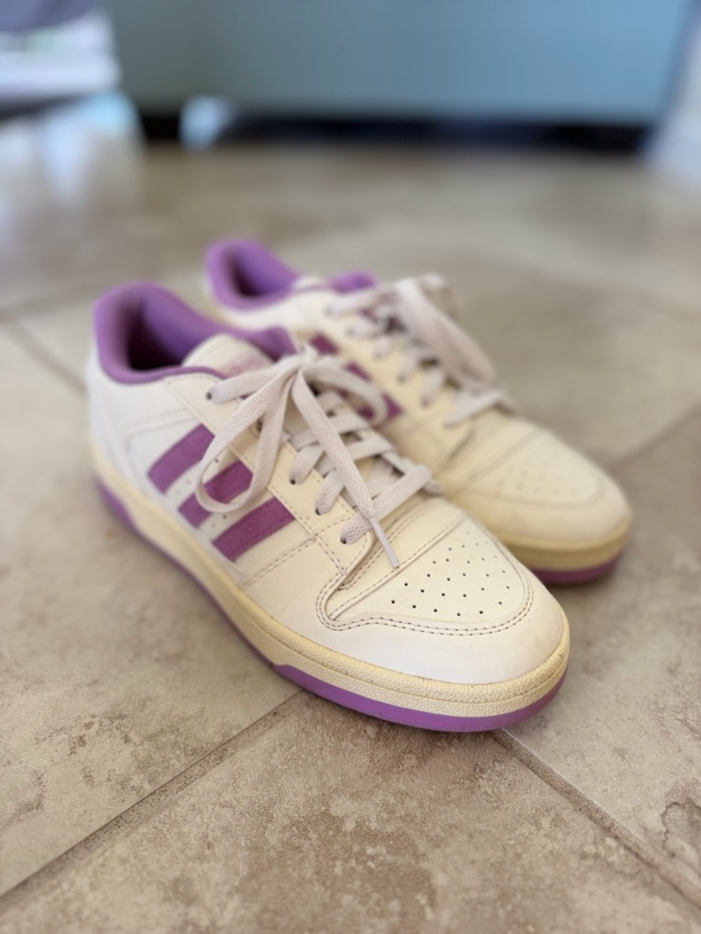 Adidas Break Start Low-Top Athletic Sneakers